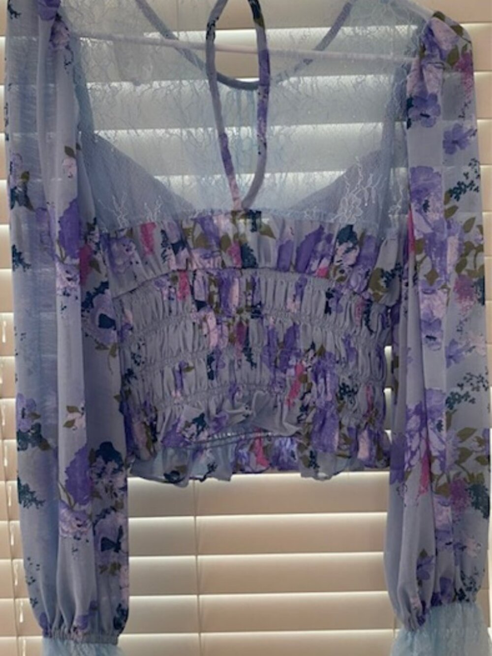 NWT Free People Daphne Blouse | Size Small - Picture 6 of 7